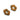 Push Back Stud Earring - Guger Tree Wood - Silver Plated Brass Stud - 4.2gr - MJ200676 - MinjuanRong