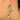 Push Back Stud Earring - Brass - 316stainless steel stud - 18k real white gold plating - 18gr - MJ103176 - MinjuanRong