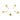 Push Back Stud Earring - brass - brass stud - 18k Real Gold Plating - 2.8gr - MJ200946 - MinjuanRong