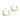 Push Back Stud Earring - Brass - Imitation silver needle - Zircon - 18k Real Gold Plating - 4.24gr - MJ200943 - MinjuanRong