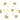 Push Back Stud Earring - Brass - 316 stainless steel Stud - Zircon - 18k Real Gold Plating - 3.3gr - MJ201413 - MinjuanRong