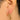 Hinged Back Earring - Brass - 316 Surgical Stainless Steel Stud - 18K Real Gold Plated Brass - 5.7gr - MJ200541 - MinjuanRong