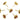 Push Back Stud Earring - brass - Cubic zircon - 18k Real Gold Plating - 3.6gr - MJ200646 - MinjuanRong