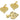 Push Back Stud Earring - Brass - 316 Stainless Steel Stud - 18K Real Gold Plating - 12.5gr - MJ103945 - MinjuanRong
