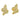 Push Back Stud Earring - Brass - 316 Stainless Steel Stud - 18K Real Gold Plating - 5.5gr - MJ103959 - MinjuanRong
