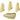 Push Back Stud Earring - Brass - 316 Stainless Steel Stud - 18K Real Gold Plating - 15.3gr - MJ103967 - MinjuanRong