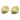 Push Back Stud Earring - Brass - 316 Stainless Steel Stud - 18K Real Gold Plating - 27.1gr - MJ103953 - MinjuanRong