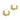 Push Back Stud Earring - Brass - Imitation silver needle - 18k Real Gold Plating - 8.3gr - MJ201426 - MinjuanRong
