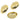 Push Back Stud Earring - Brass - 316 Stainless Steel Stud - 18K Real Gold Plating - 9.9gr - MJ103921 - MinjuanRong