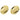 Push Back Stud Earring - Brass - 316 Stainless Steel Stud - 18K Real Gold Plating - 9.3gr - MJ103941 - MinjuanRong