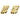 Push Back Stud Earring - Brass - 316 Stainless Steel Stud - 18K Real Gold Plating - 18.1gr - MJ103913 - MinjuanRong
