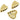 Push Back Stud Earring - Brass - 316 Stainless Steel Stud - 18K Real Gold Plating - 11gr - MJ103962 - MinjuanRong