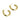 Push Back Stud Earring - brass - Brass Stud - 18k Real Gold Plating - 16.1gr - MJ200661 - MinjuanRong