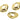 Push Back Stud Earring - Brass - 316 Stainless Steel Stud - 18K Real Gold Plating - 13.2gr - MJ103907 - MinjuanRong