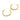 Push Back Stud Earring - brass - brass stud - 18k Real Gold Plating - 9gr - MJ200940 - MinjuanRong
