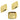 Push Back Stud Earring - Brass - 316 Stainless Steel Stud - 18K Real Gold Plating - 12.1gr - MJ103935 - MinjuanRong