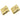 Push Back Stud Earring - Brass - 316 Stainless Steel Stud - 18K Real Gold Plating - 17.8gr - MJ103927 - MinjuanRong