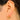 Huggie Hoop Wire Earring - Brass - 18k real gold plated brass - 6.5gr - MJ200302 - MinjuanRong