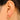 Huggie Hoop Wire Earring - Brass - 18K Real Gold Plated Brass - 4.1gr - MJ201903 - MinjuanRong