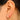 Huggie Hoop Wire Earring - Brass - 18k real gold plated brass - 4.2gr - MJ200420 - MinjuanRong