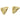 Push Back Stud Earring - Brass - 316 Stainless Steel Stud - 18K Real Gold Plating - 10.9gr - MJ103915 - MinjuanRong