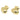 Push Back Stud Earring - Brass - 316 Stainless Steel Stud - 18K Real Gold Plating - 7.1gr - MJ103964 - MinjuanRong