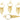 Push Back Stud Earring - Brass - 316 Stainless Steel Stud - 18K Real Gold Plating - 12.9gr - MJ103987 - MinjuanRong