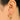 Push Back Stud Earring - Brass - 925 silver needle - 18k Real Gold Plating - 8.73gr - MJ200952 - MinjuanRong