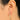 Push Back Stud Earring - brass - 925 silver stud - 18k Real Gold Plating - 5.4gr - MJ200654 - MinjuanRong