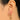 Push Back Stud Earring - brass - Silver-plated cupronickel -  18k Real Gold Plating - 10.4gr - MJ200658 - MinjuanRong