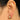 Huggie Hoop Wire Earring - Brass - 18k Real Gold Plating - 4.5gr - MJ201248 - MinjuanRong