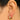 Huggie Hoop Wire Earring - Brass - 18k Real Gold Plating - 5.1gr - MJ201232 - MinjuanRong