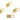 Push Back Stud Earring - Brass - 316 Stainless Steel Stud - 18K Real Gold Plating - 3.6gr - MJ104067 - MinjuanRong