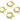 Huggie Hoop Wire Earring - Brass - Cubic Zircon - 18K Real Gold Plating - 1.3gr - MJ104057 - MinjuanRong