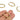 Huggie Hoop Wire Earring - Brass - 18k real gold plated brass - 8.3gr - MJ200285 - MinjuanRong