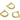 Huggie Hoop Wire Earring - Brass - 18K Real Gold Plating - 3.3gr - MJ101892 - MinjuanRong