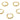 Huggie Hoop Wire Earring - Brass - 316 stainless steel stud - zircon - 18K Real Gold Plated&nbsp; - s2.3gr - MJ100080 - MinjuanRong