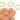 Huggie Hoop Wire Earring - Brass  - Cubic Zircon - 18K Real  Gold Plating - 7.9gr - MJ101919 - MinjuanRong