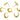 Push Back Stud Earring - Brass - Enamel - Cubic Zircon - Brass Stud - 18K Real Gold Plating - 1.7gr - MJ103381 - MinjuanRong