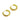 Huggie Hoop Wire Earring - Brass - Enamel - 18K Real Gold Plating - 7.2gr - MJ103255 - MinjuanRong