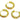 Huggie Hoop Wire Earring - Brass - Enamel - 18K Real Gold Plating - 7.2gr - MJ103255 - MinjuanRong