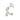Push Back Stud Earring - Brass - 316 Stainless Steel Stud - 18K Real White Gold Plating - 6.3gr - MJ103891 - MinjuanRong