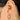 EnglishLock Earring - Brass - zircon - 18K Real White Gold Plating - 5.6gr - MJ101496 - MinjuanRong