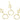 Push Back Stud Earring - Brass- 316 stainless steel stud - 18K Real Gold Plating - 8.6gr. - MJ101965 - MinjuanRong