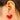 Push Back Stud Earring - Acrylic - 316 Stainless Steel Stud - 4.2gr - MJ201464 - MinjuanRong