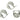 Hinged Back Earring - Brass - 18K Real White Gold Plating - 5.1gr - MJ101484 - MinjuanRong