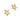 Push Back Stud Earring - Brass  - Cubic Zircon  - 316 stainless  steel stud - 18K Real Gold Plating - 4.4gr - MJ101936 - MinjuanRong