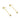 Push Back Stud Earring - Brass - 316 Stainless Steel Stud - 18K Real Gold Plating - 5.3gr - MJ101984 - MinjuanRong