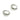 Huggie Hoop Wire Earring - Brass - 18K Real White Gold Plating - 4.7gr - MJ101600 - MinjuanRong