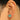 Push Back Stud Earring - Brass - Enamel - Cubic Zircon - Brass Stud - 18K Real Gold Plating - 1.8gr - MJ103373 - MinjuanRong